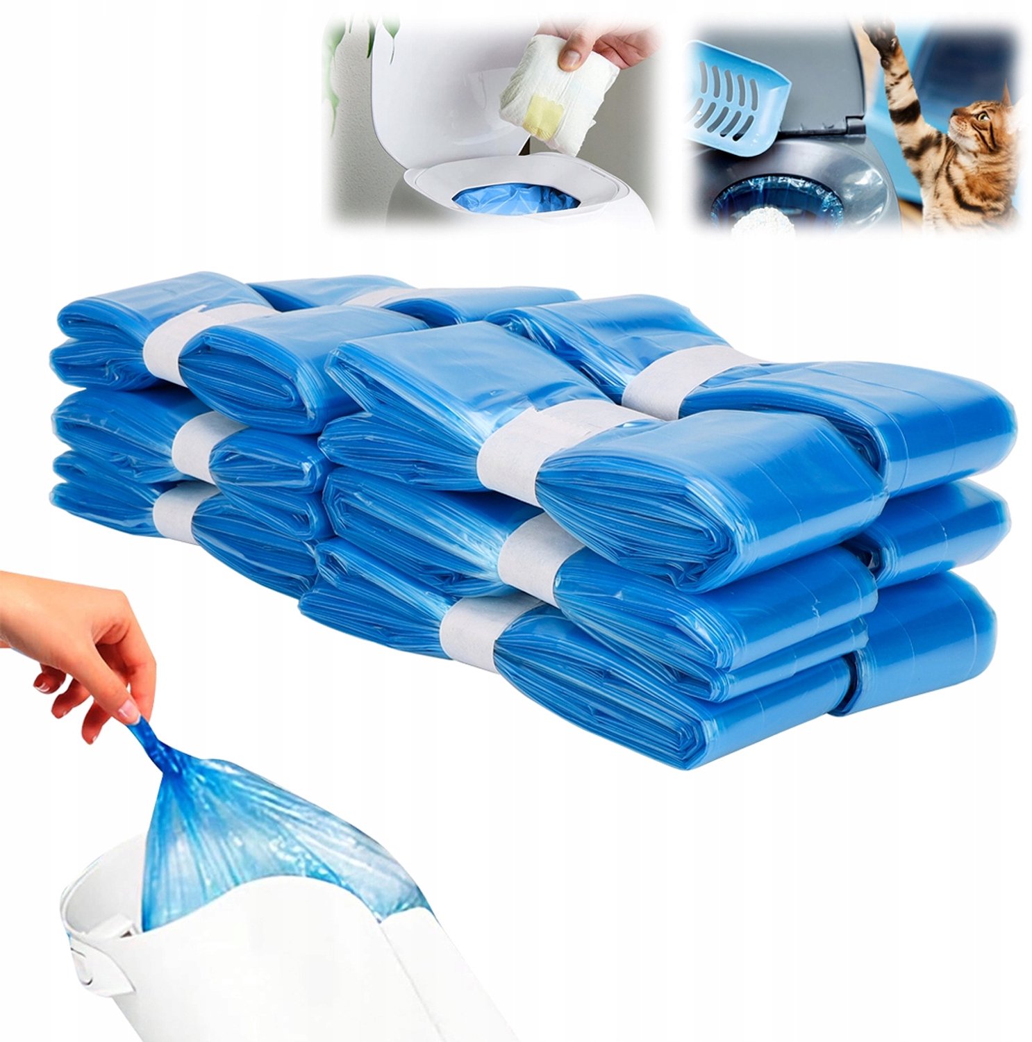 10x Angelcare LitterLocker Luierszakken Navulling 4.5M