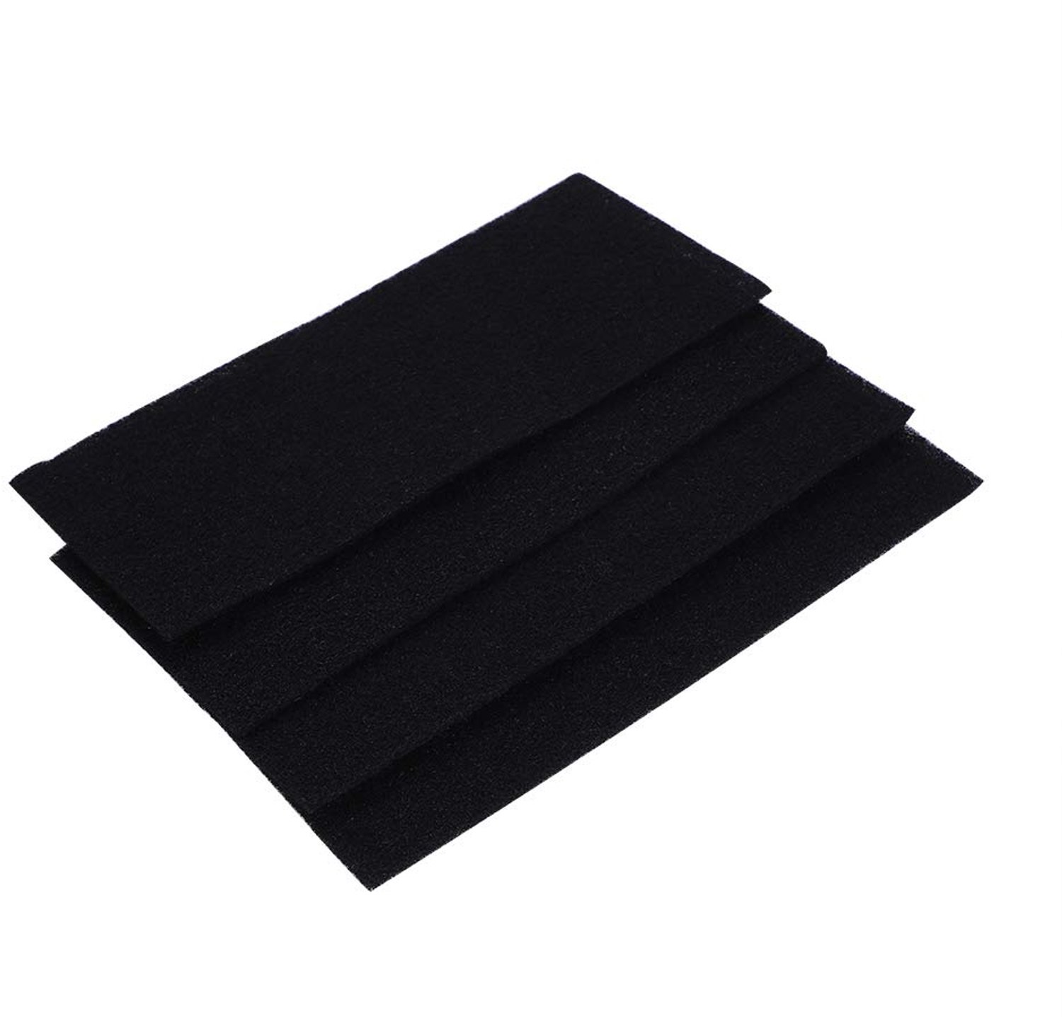 4 stuks actieve kool-sponsfilter, actieve koolfilter voor koolactief, universele actieve kool-sponsfilter schuimfolie luchtreiniger vervanging actief