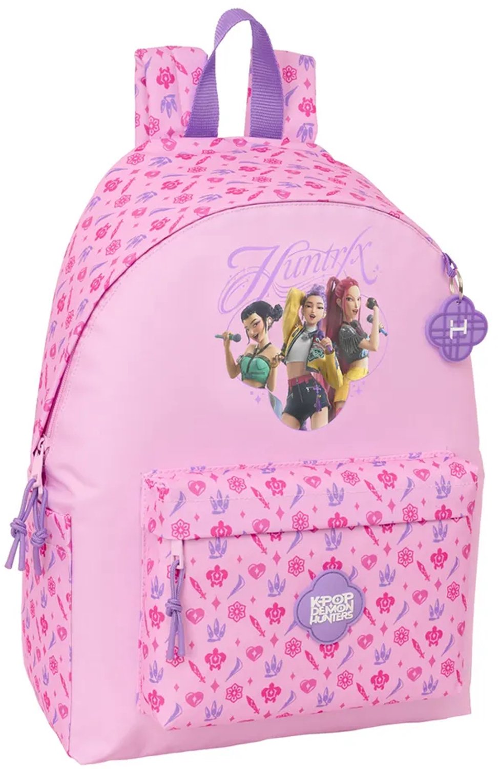 Kpop Demon Hunters Huntrix Rugzak Meisjes - 42x30x12cm – Schooltas met Laptopvak Roze