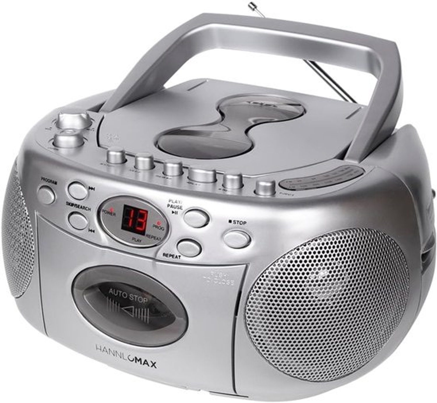 Draagbare CD Speler - Radio Cassette Recorder - Muziek Luisteren - CD Radio Opname