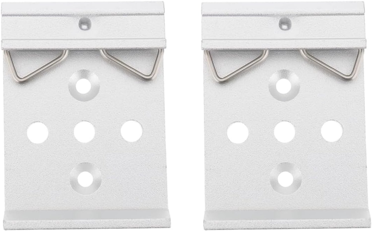 DIN rail montageclips 35mm - aluminiumlegering - voor PCB-installatie - geschikt voor DIY-projecten - ShopVlot