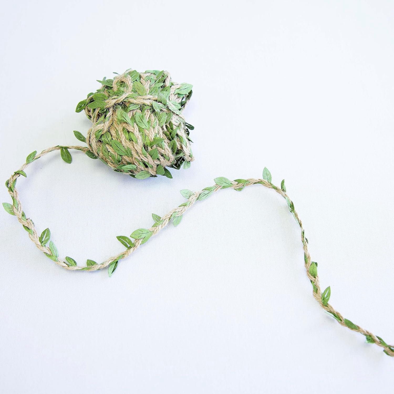 Leaf ribbon 10m - jute touw - natuurlijke uitstraling - perfect voor bruiloften - Homevero