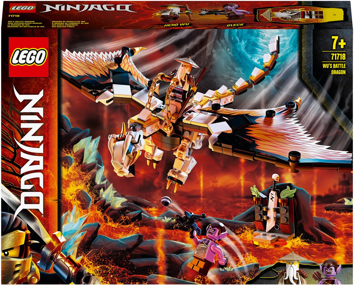 Bol.com LEGO NINJAGO Wu's gevechtsdraak 71718 aanbieding