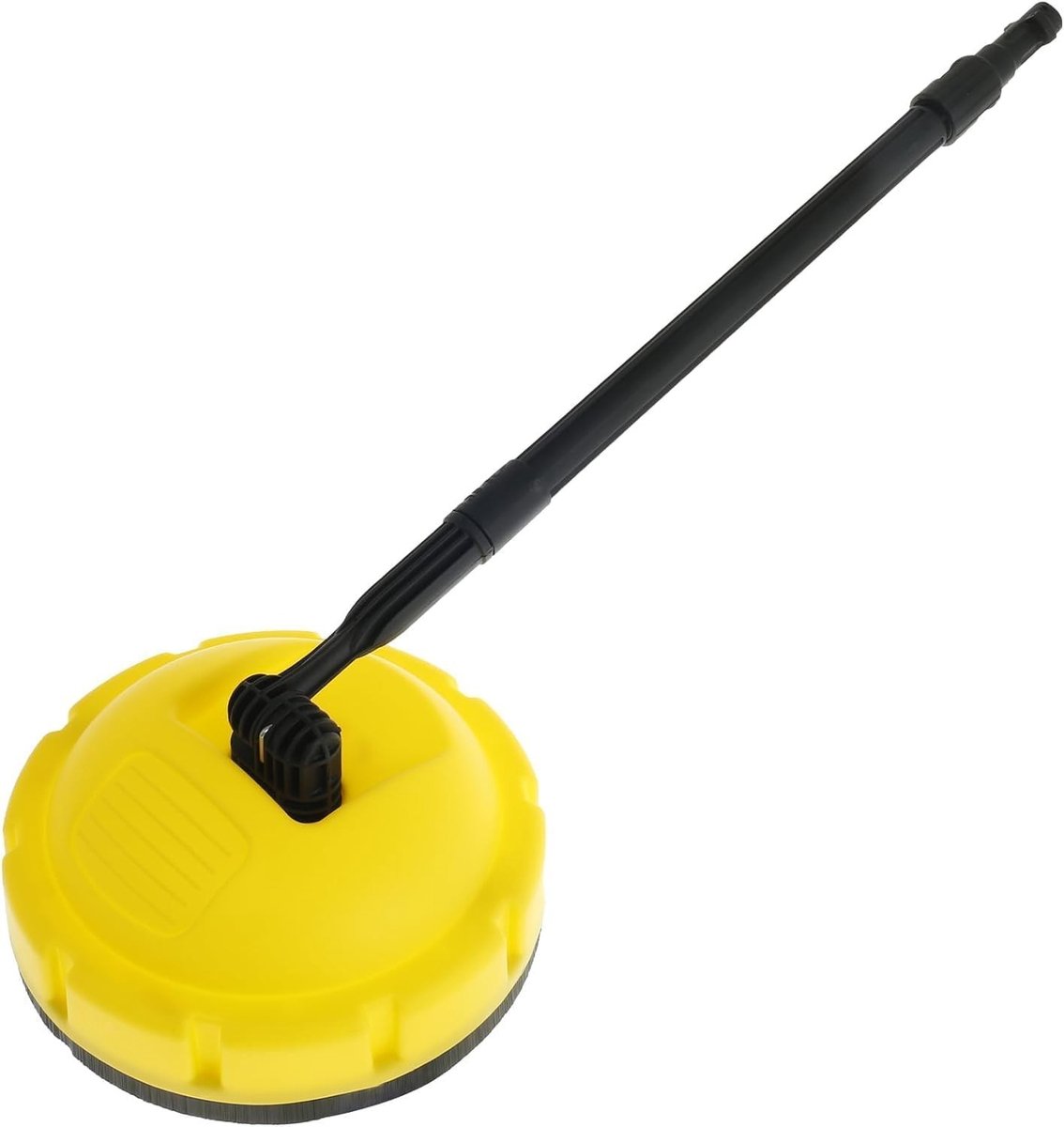 Patio Cleaner Accessoire voor Hogedrukreiniger met Lange Handgreep voor Effectieve Buitenschoonmaak van Terrassen en Opritten