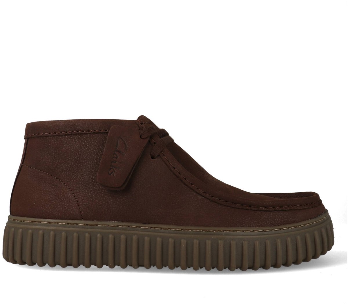 Clarks Instappers Torhill HiDark Bruin-46