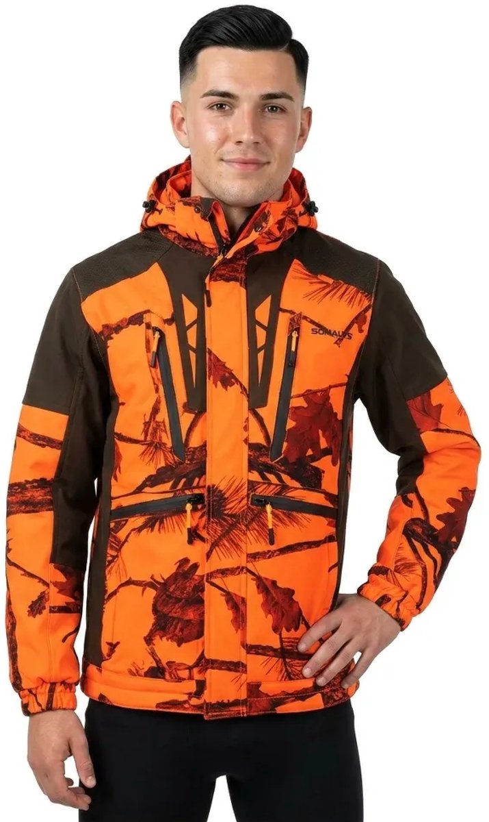 Somlys Softshell Newtek V2 Jas Oranje L Man