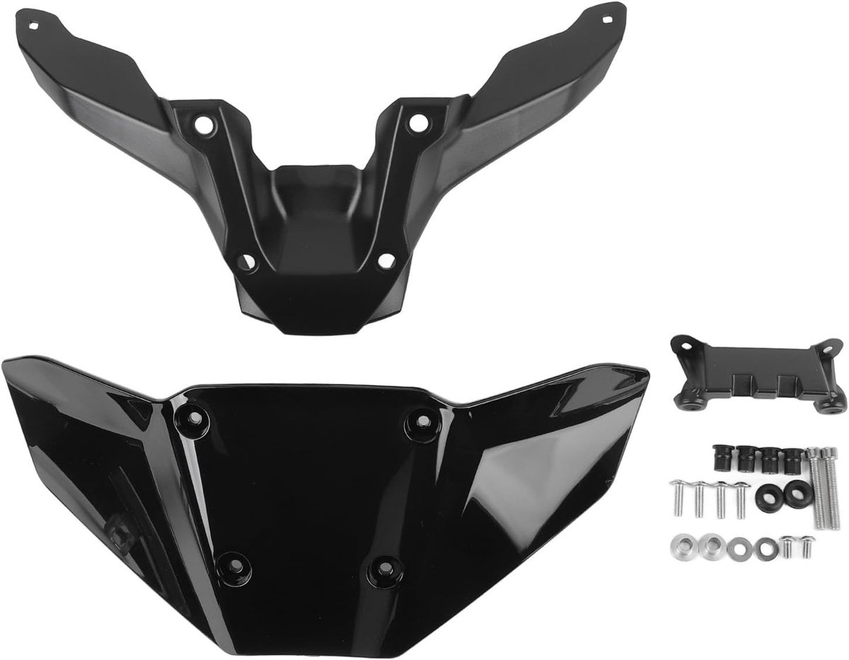 Windscherm voor Motorfiets met Bevestigingsbeugel voor MT-09 2024 en Later - Bescherming, Aerodynamica en Stijl