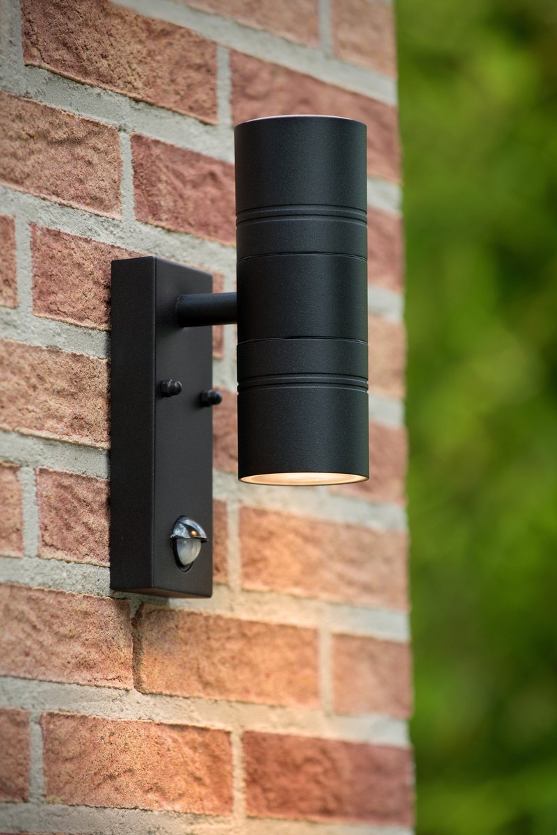 Lucide Arne-LED IR - Wandspot - Wandlamp Binnen/Buiten - Ø 6,3 cm
