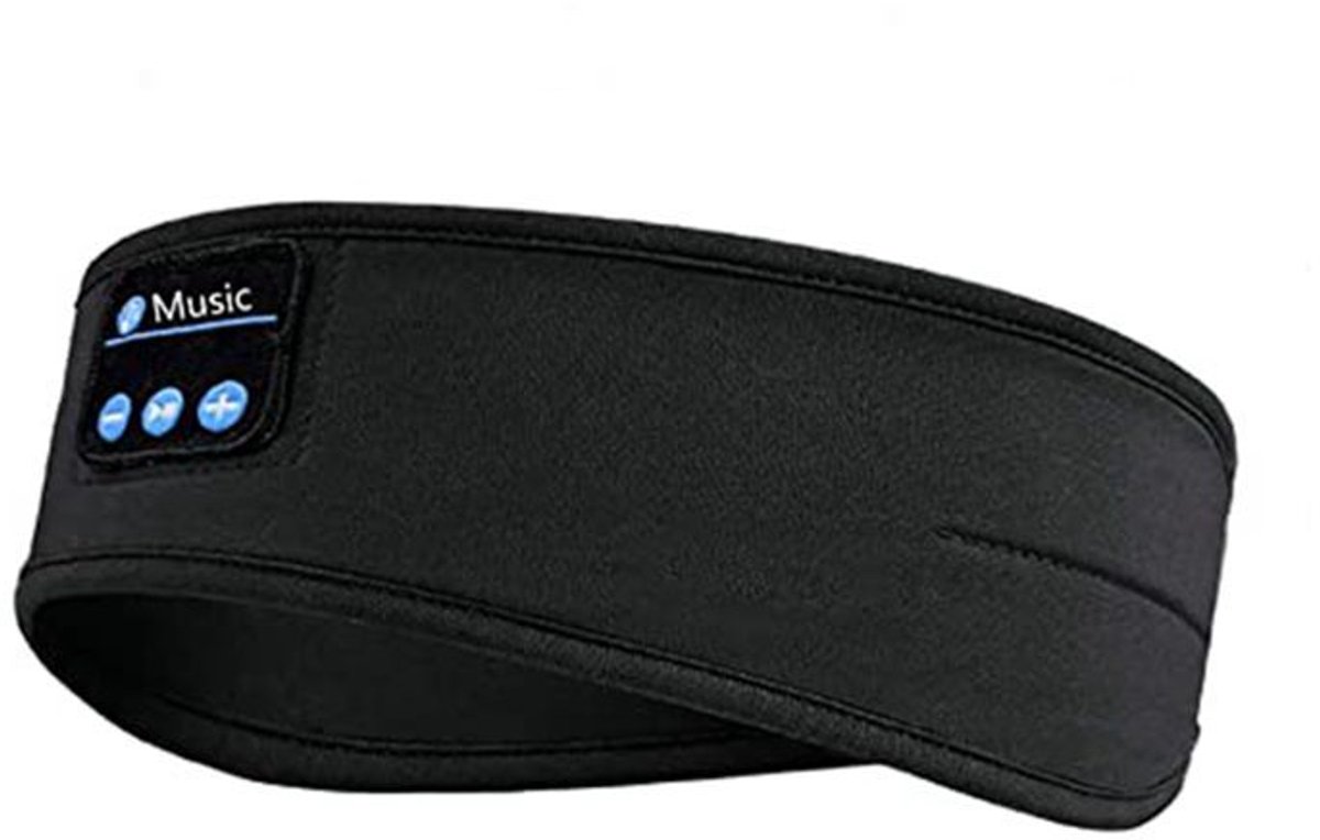 Slaaphoofdtelefoon - Bluetooth draadloze hoofdband met ultradunne HD-stereoluidsprekers voor sport, zijslaap, yoga, fitness, ontspanning