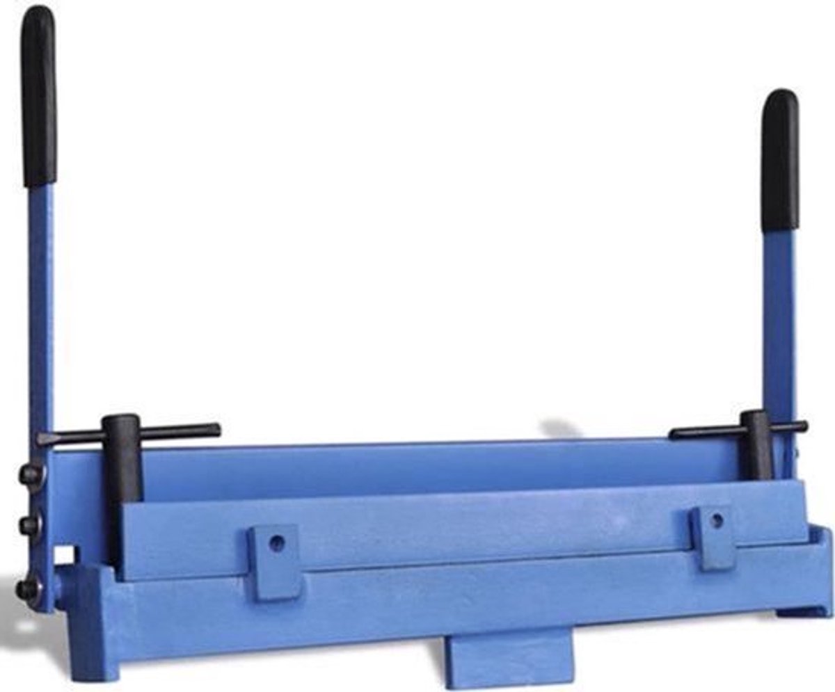 Plaatbuigmachine – Vouwmachine – Kantbank – Buigmachine – Vingerzetbank – Werkbreedte 450 MM – Gietijzer Met Poedercoating