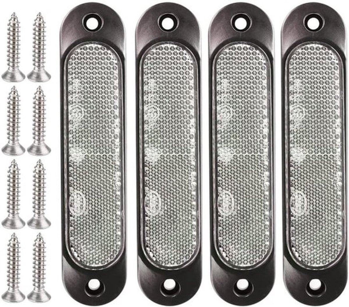 4 Stuks 12V-24V Voorzijde Markering 27 LED Trailer Achter Led Marker Verlichting voor Vrachtwagen, Bus, Boot en RV - Parkeer- en Richtingaanwijzers