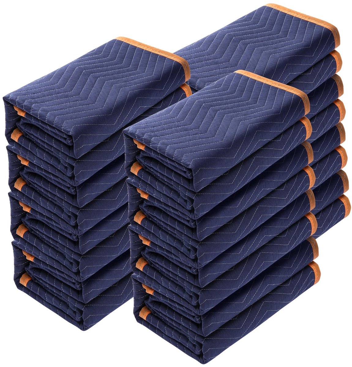G&G professionele verhuisdekens - Verhuisdeken - Verhuizen - 12 st - 203x182cm - Tot 15kg per deken - Waterafstotend - Gewatteerd