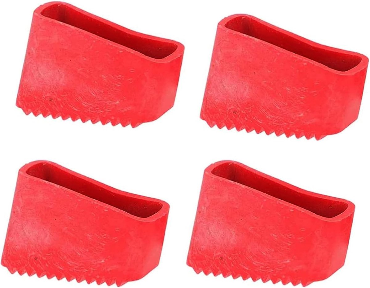 4 Stuks Antislip Ladder Voeten, Rubber Voetjes voor Ladder, Universele Ladder Beschermers voor Thuisgebruik en Veiligheid