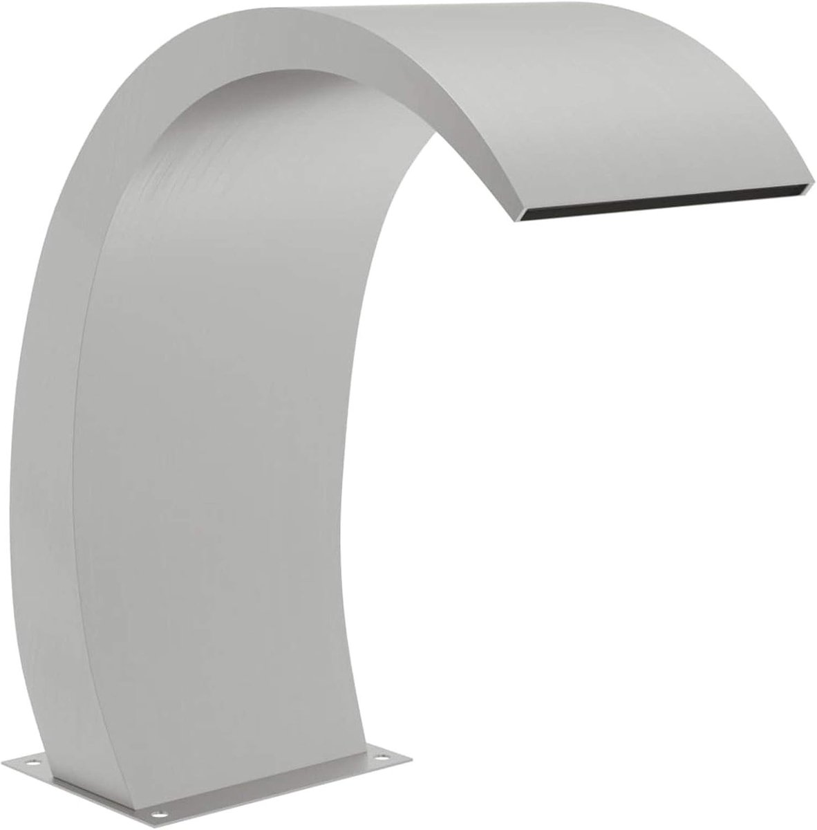 Zwembad waterval met leds fontein waterval zwembad waterfontein waterval zwembad roestvrij staal 30x60x70cm