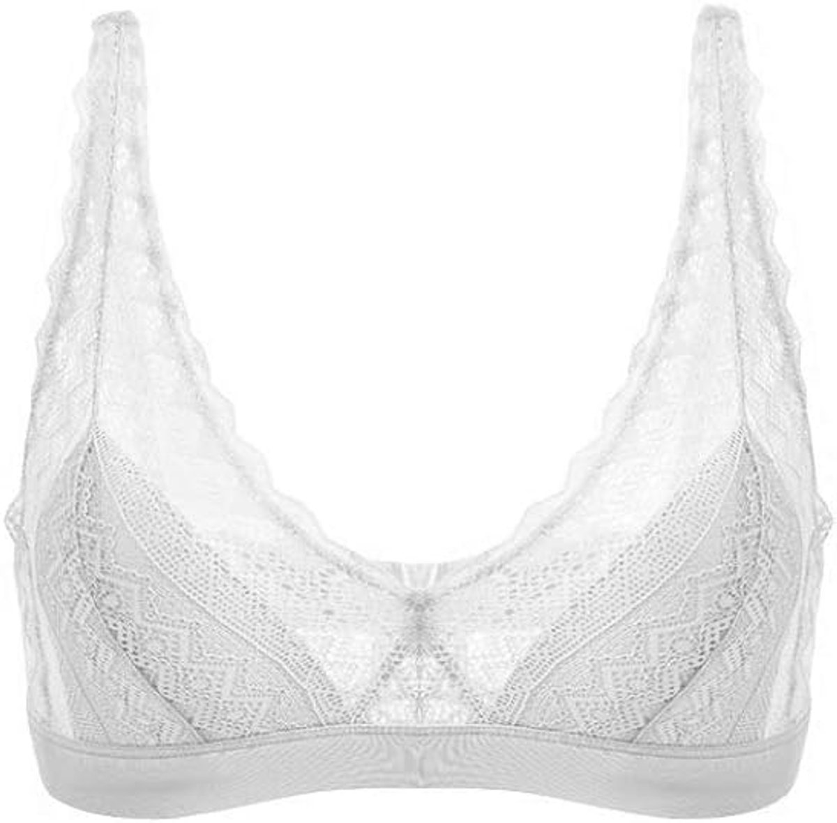 Zijden bralette zonder beugel