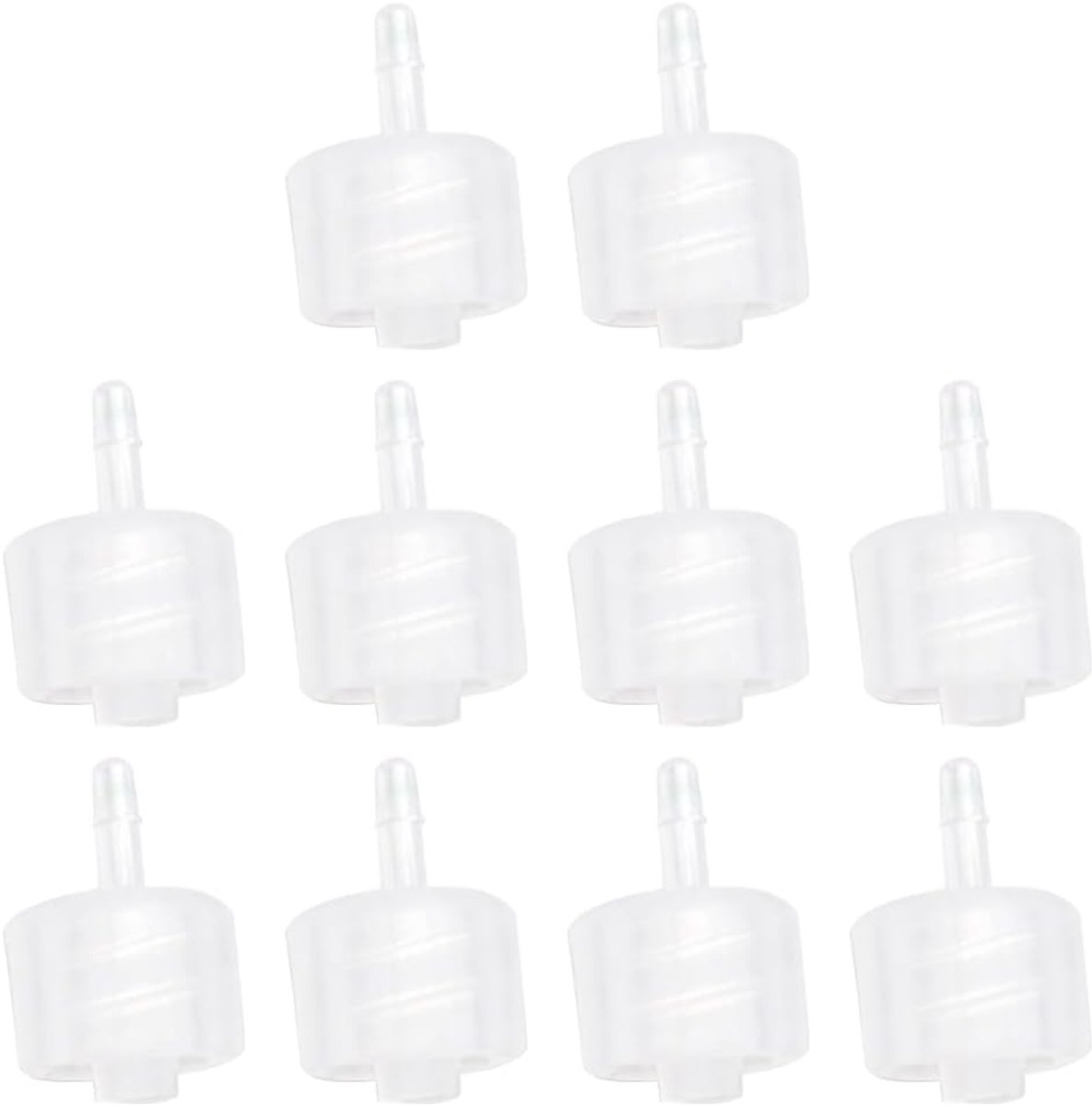 10 stuks Luer Lock adapter stekker naar bus PP stekker voor laboratoriumslang spuit tandheelkundige dosering