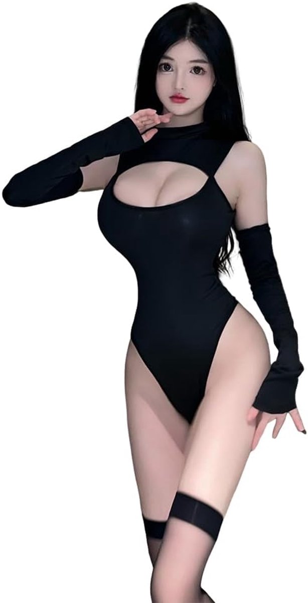 cosplay sexy kruis jumpsuit Halloween spin meisje Japanse anime kawaii lingerie