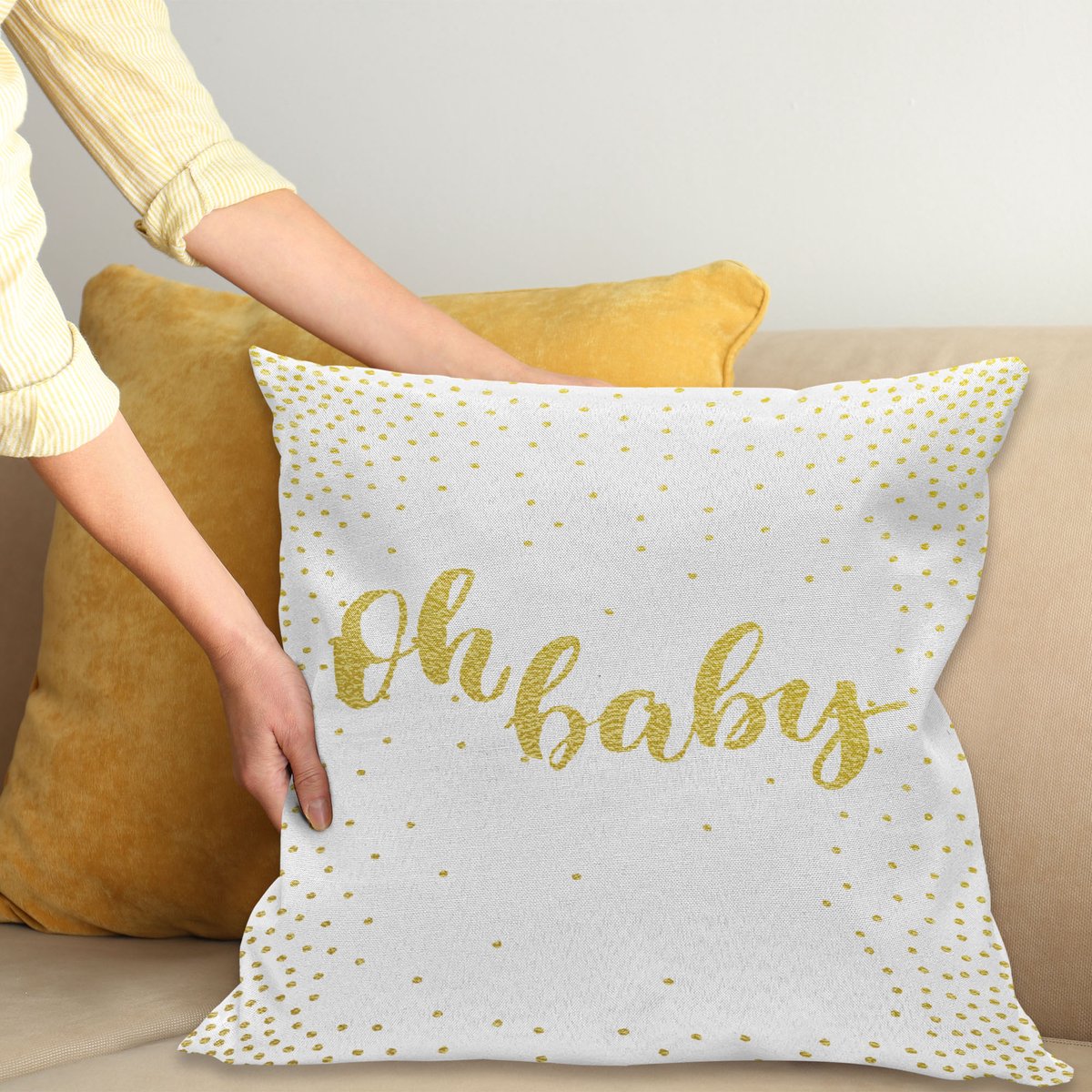 ABAKUHAUS Bloemen Sierkussenhoes Set van 4, Bloem Bloemblaadjes Modern Kleur Palet Cold Tinten Chamomile Pioenroos Dahlia Zonnebloem, Modern Accent Dubbel-Dubbelzijdig Digital Print, 20", Grijs Marineblauw Blauw