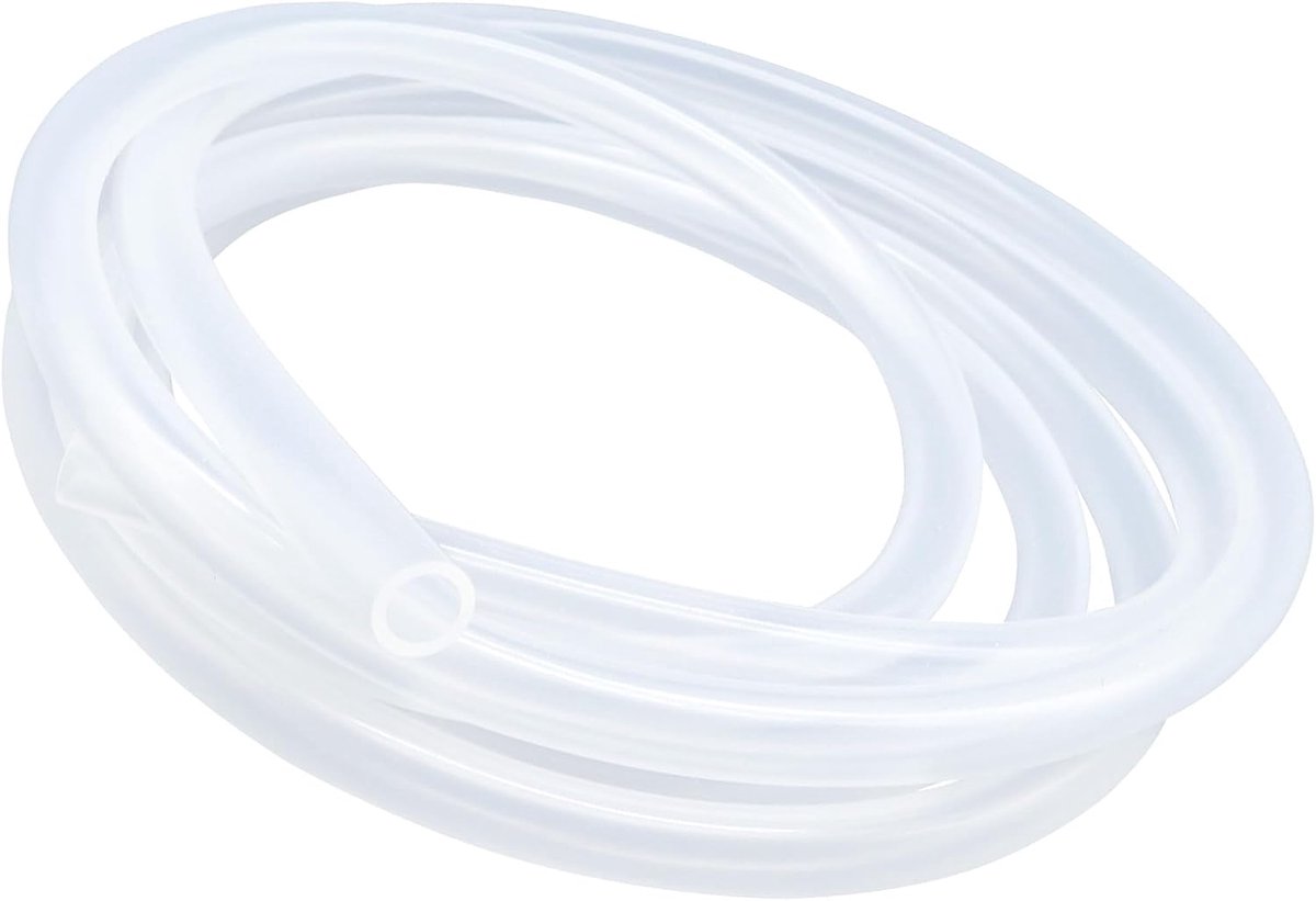 Slang Food Grade Slangen 5mm x 7mm, Lengte 4 Meter (13.5ft), Flexibele Siliconen Rubber Buis Luchtslang Waterleidingen