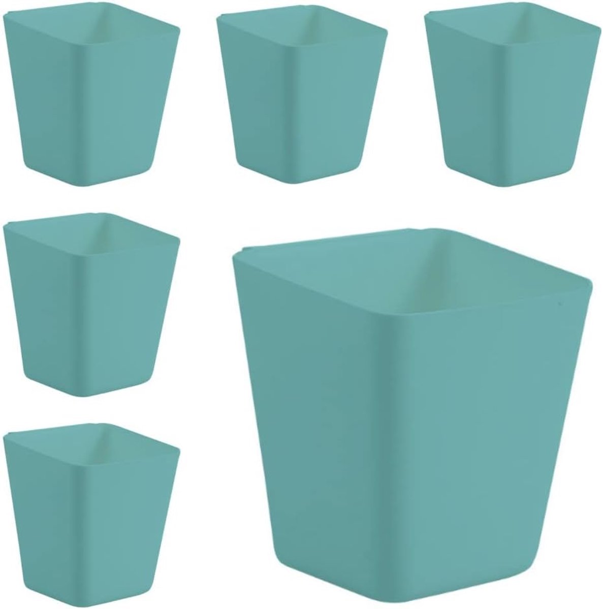 Hangende bekerhouders, wandorganisatoren, accessoires voor rollende winkelwagentjes, hangende pennenhouders, opslagcontainers voor huisdecoratie kantoor, keuken, kunst- en