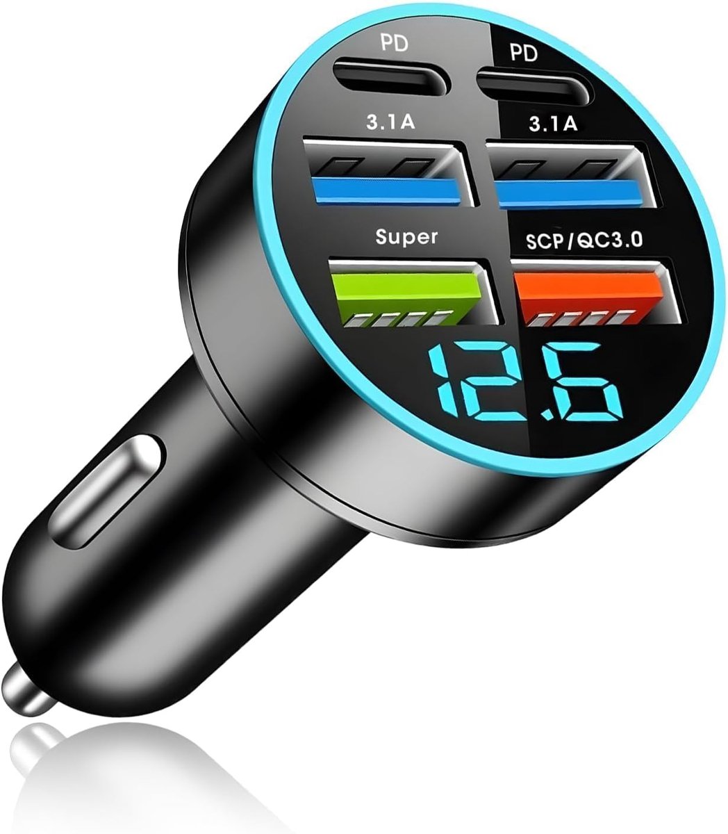 Auto Dual USB 66W/3.1a
