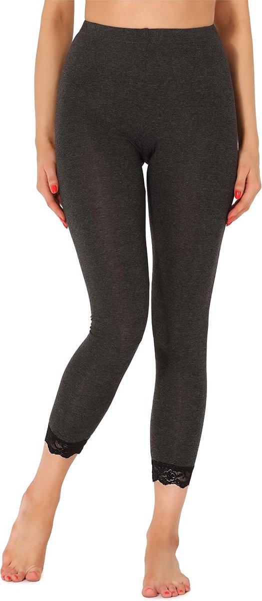 Style Dames 7/8 Legging met Kant MS10-342