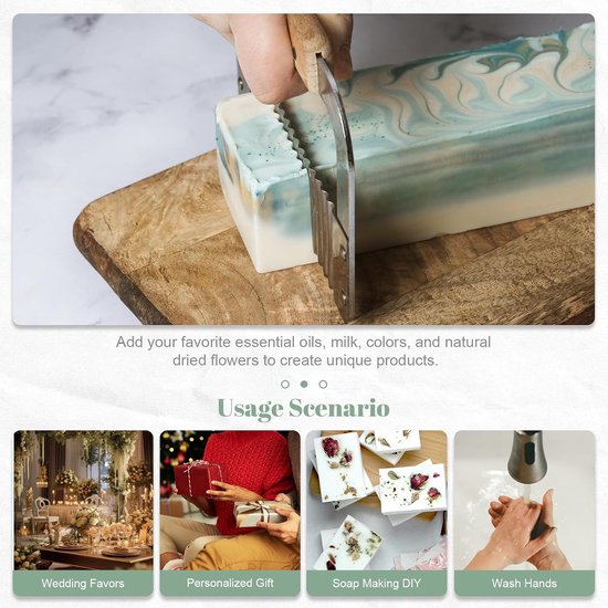Wit voor Creatieve DIY Zeepprojecten - 1kg — afbeelding 2