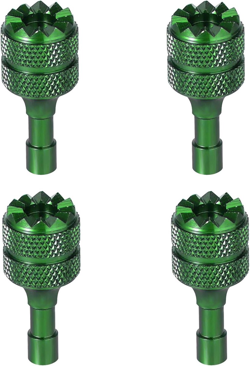 3/4 Pro Control Sticks, 4 stks Afneembare Aluminium Drone Joysticks voor DJI Mini 3/4/Mavic 3 Pro RC & RC 2 Vervanging Accessoires (Groen)