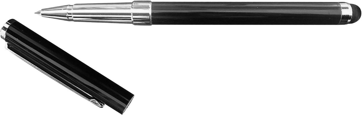 Metalen Roller OF Balpen Glanzend design moderne pen, penvulling inbegrepen 14CM LENGTH, 1CM DIAMETER pen 4