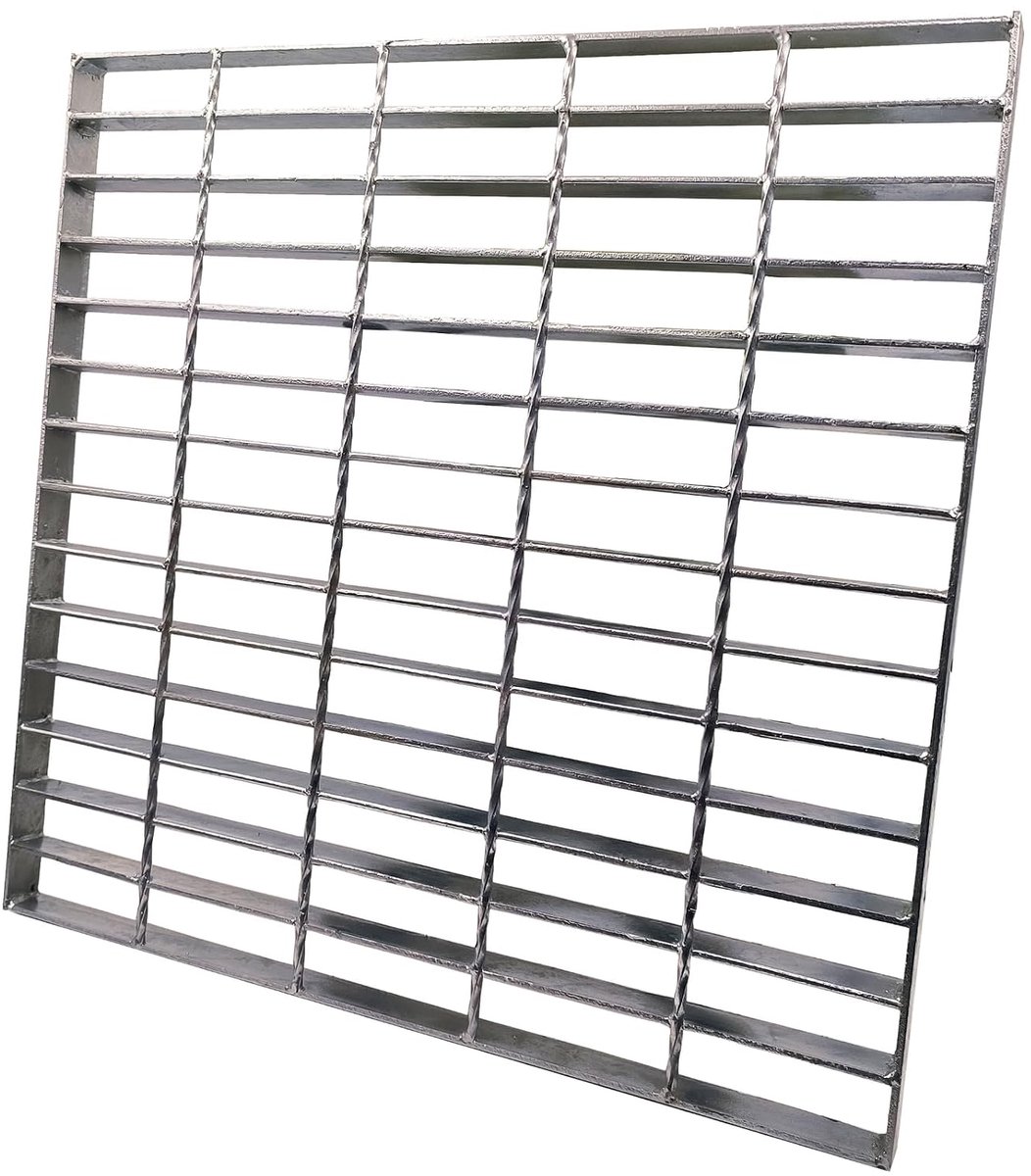 Stalen Afvoerrooster voor Oprit 600 x 600 mm