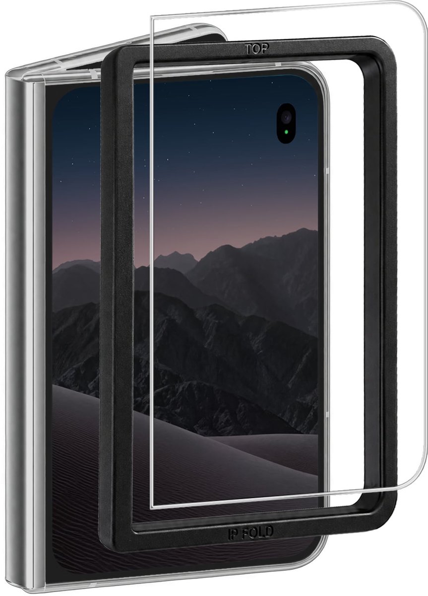 Screenprotector - Geschikt voor Apple iPhone Duo - Met Installatie Frame - Beschermglas - Gehard Glas - Tempered Glass - Screen Protector