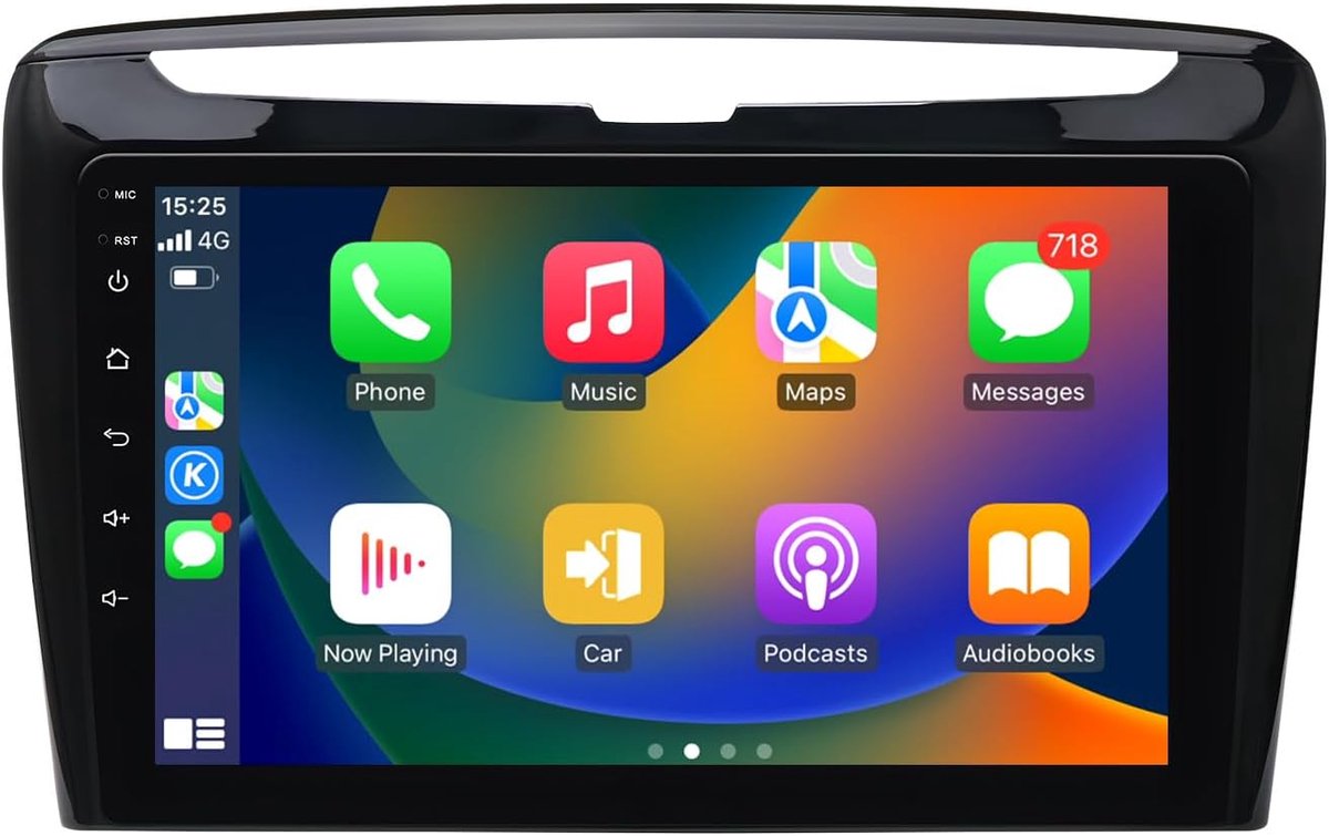 Autoradio voor Lancia Ypsilon (2012-2020), 9 Inch Android 13 Touchscreen 2+32GB GPS Navigatie met Carplay Android Auto WiFi Bluetooth Stuurwielbediening DSP USB