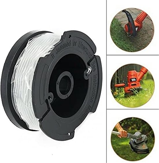 6 stuks nylon lijn spoel accessoires, for Reflex Trimmer Black Decker vervangt nr. A6481 A6485 grasmaaier spoel — afbeelding 5