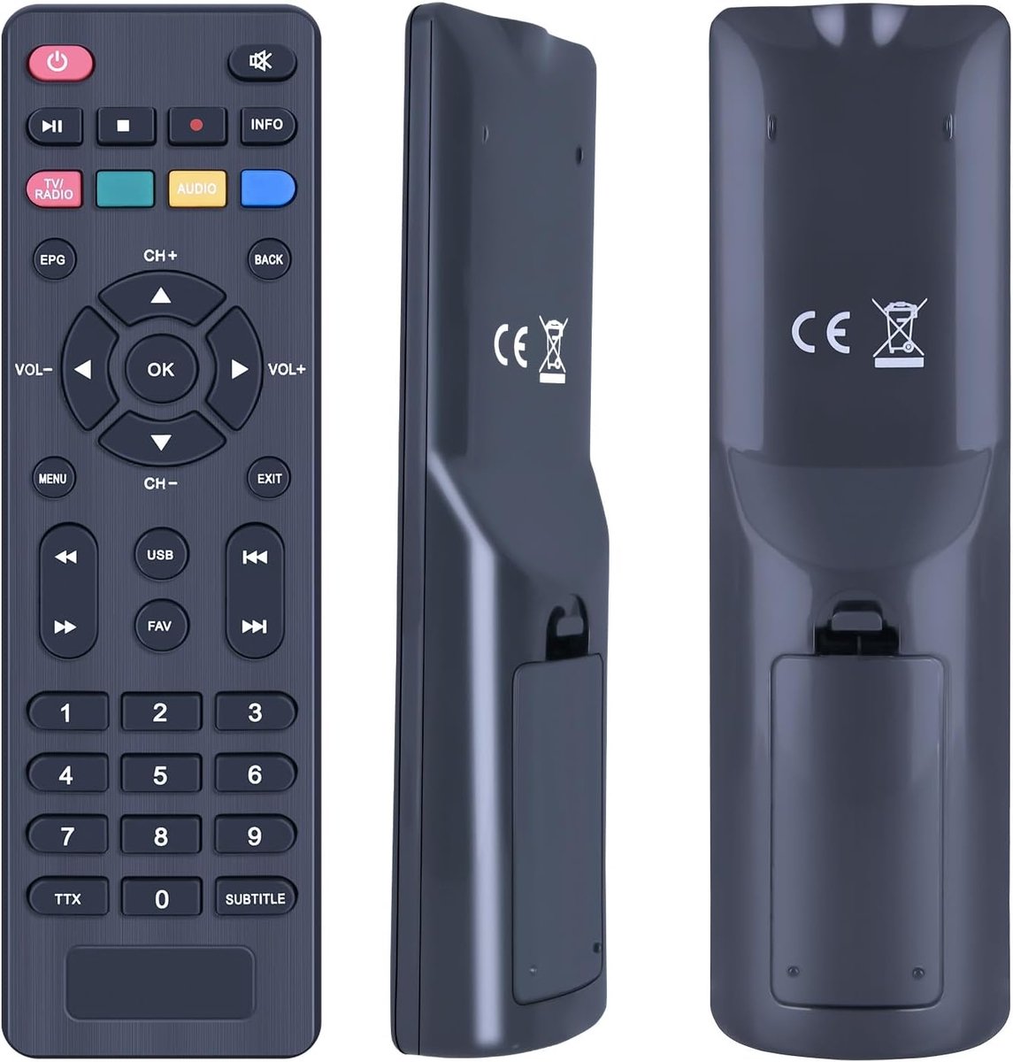 Afstandsbedieningsset voor Opticum-ontvanger HD C200 HB-DIGITAL-Set DVB-C HB-DIGITAL-Set