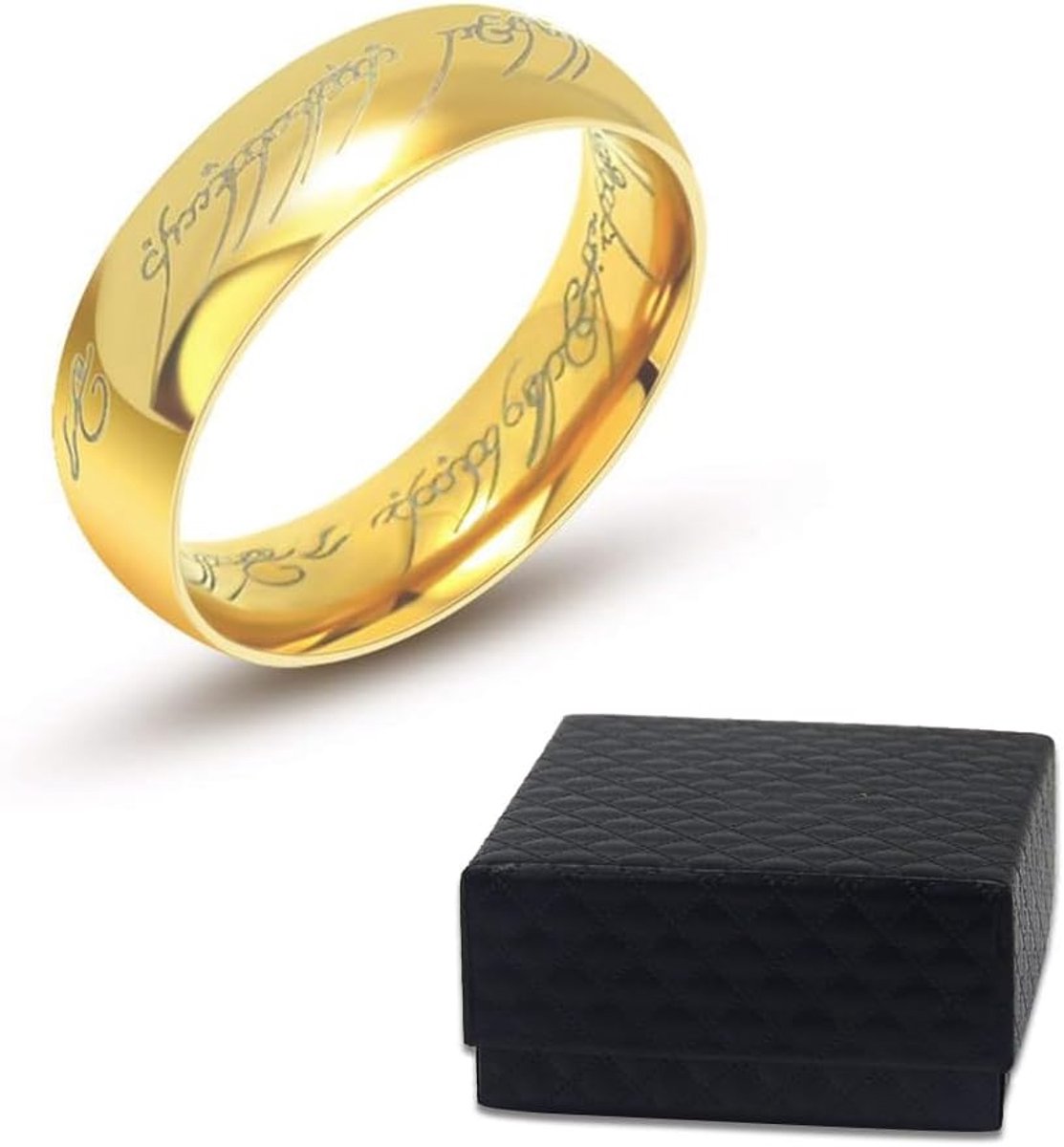 Ringen voor cosplay-fans, geschenkverpakking, herenringen, geschenkverpakking Juguta