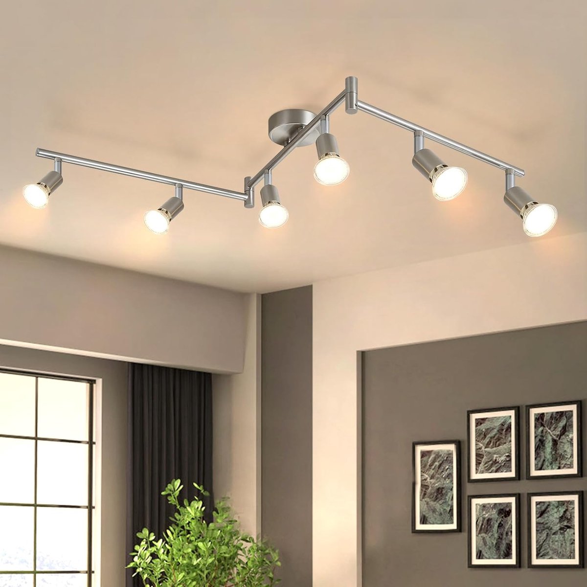 Plafondlamp 6 Vlam Plafondlampen GU10
