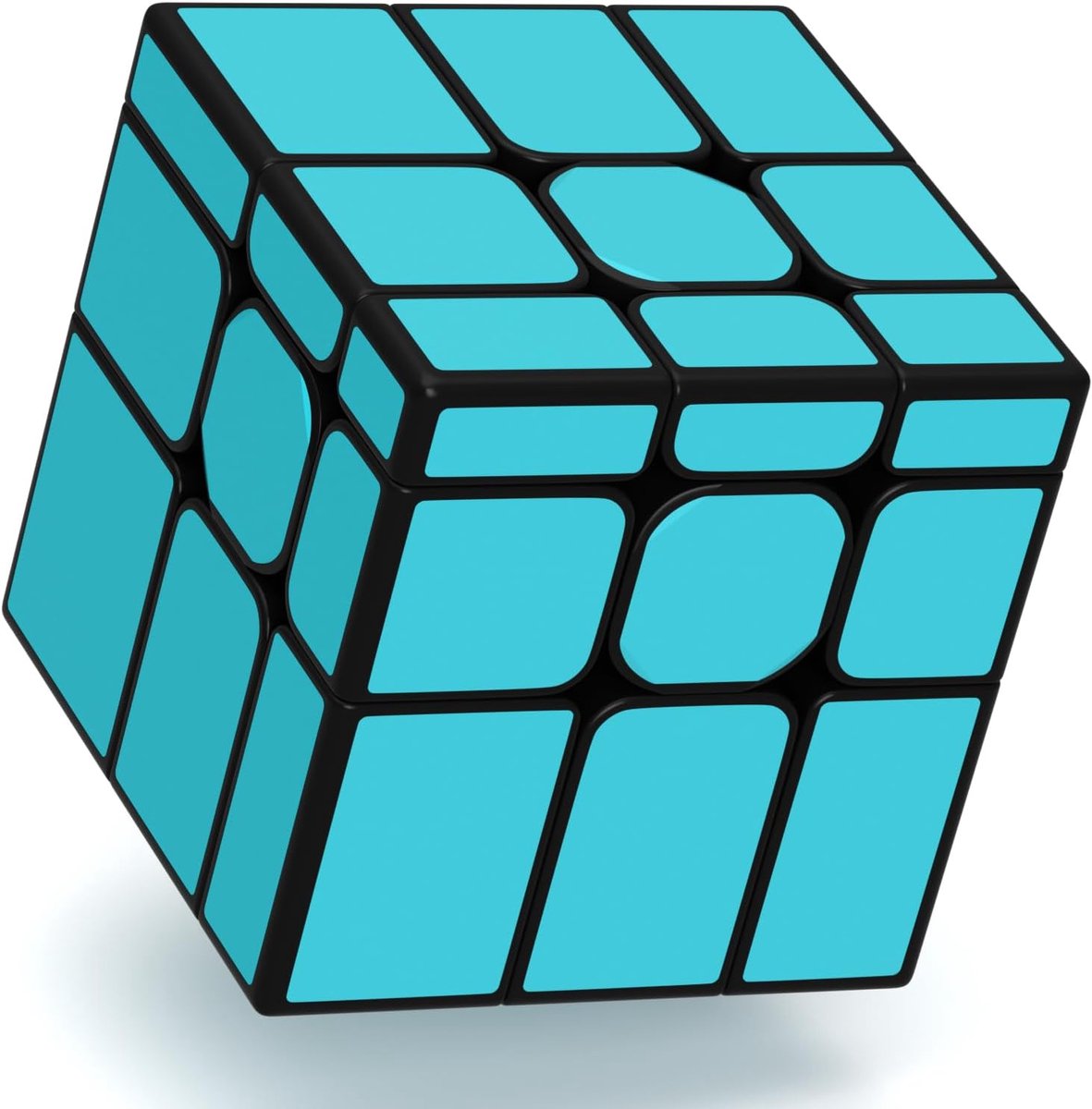 Magic Cube van Mirror 3 x 3 magische kubus origineel, gladde stickerloze magische kubus puzzel