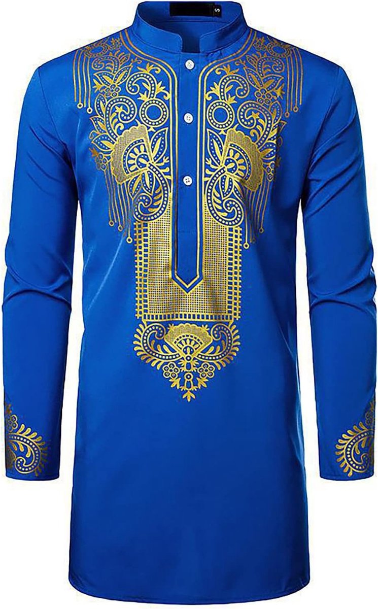 Islamitische heren abaya moslim zakken gebedskleding robe lang Arabisch linnen hals Djellaba A1