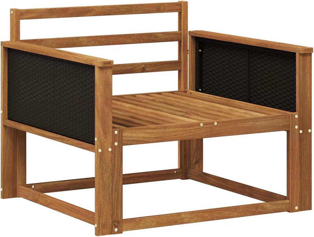 Tuinmeubilair van massief acaciahout bruin 83x91x73 cm