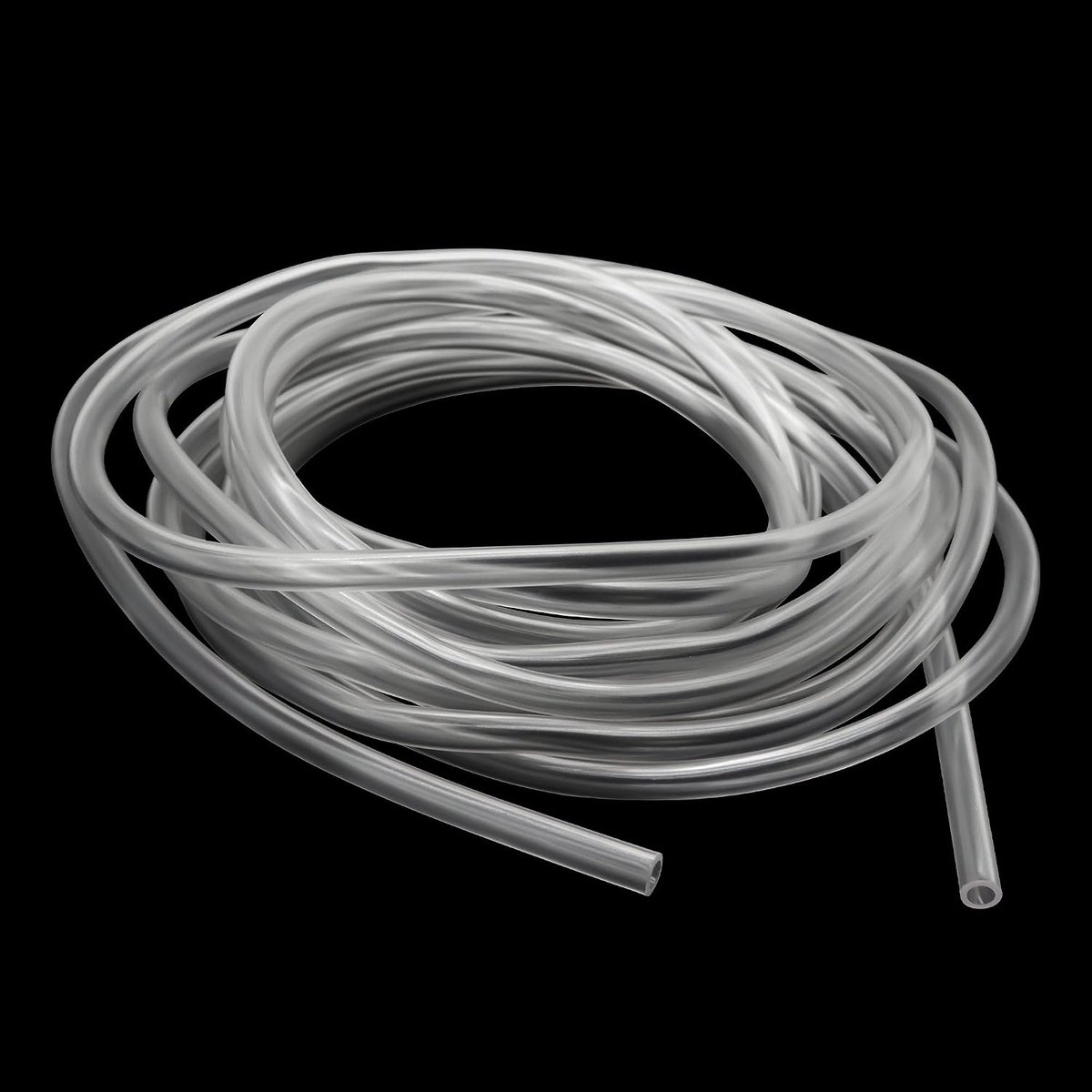 5 mm ID x 7 mm OD 4 m (13,1 ft) doorzichtige vinylslang PVC-buis, lichtgewicht en flexibele plastic buis, waterluchtpijp