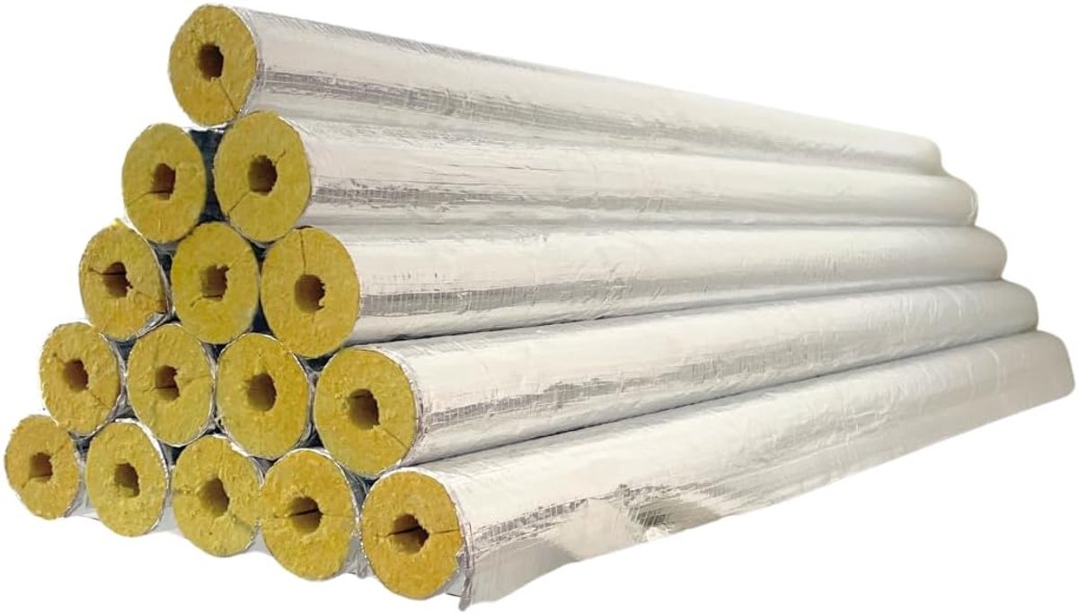 Buisisolatie van steenwol 22/30mm 20m 1 karton WLG 0,037