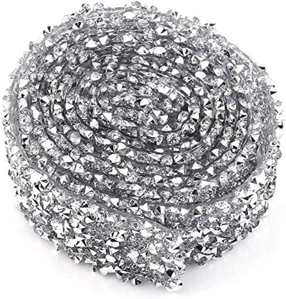 Zilver, 30mm, Decoratief Lint voor Bruiloft, Verjaardag, Decoratie, Kunstwerken, Knutselwerk, 1,2 Inch, 1 Yard