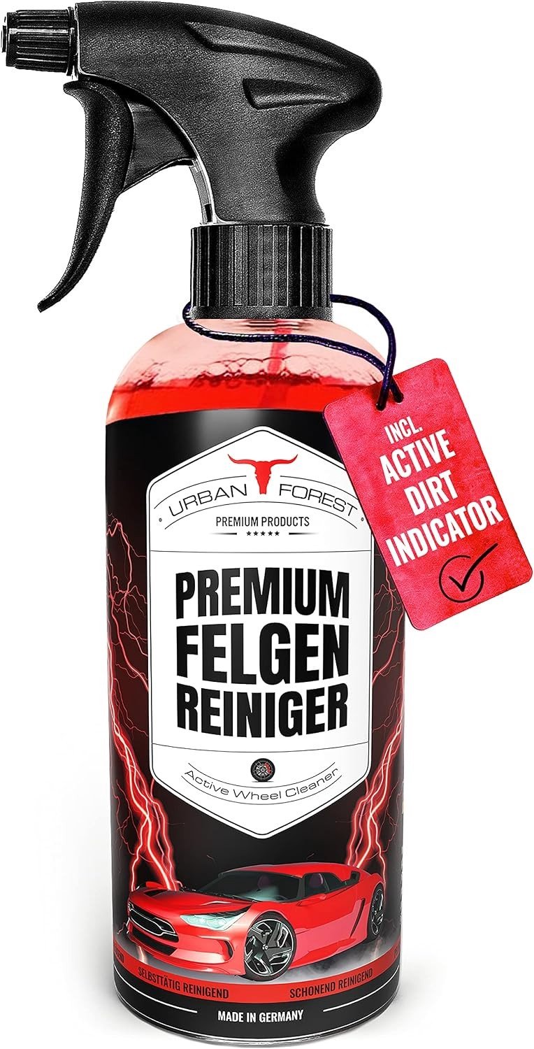 Velgenreiniger - Zuurvrij - 1000 ml - Professionele Formule voor Aluminium en Stalen Velgen - Voor Autoverzorging