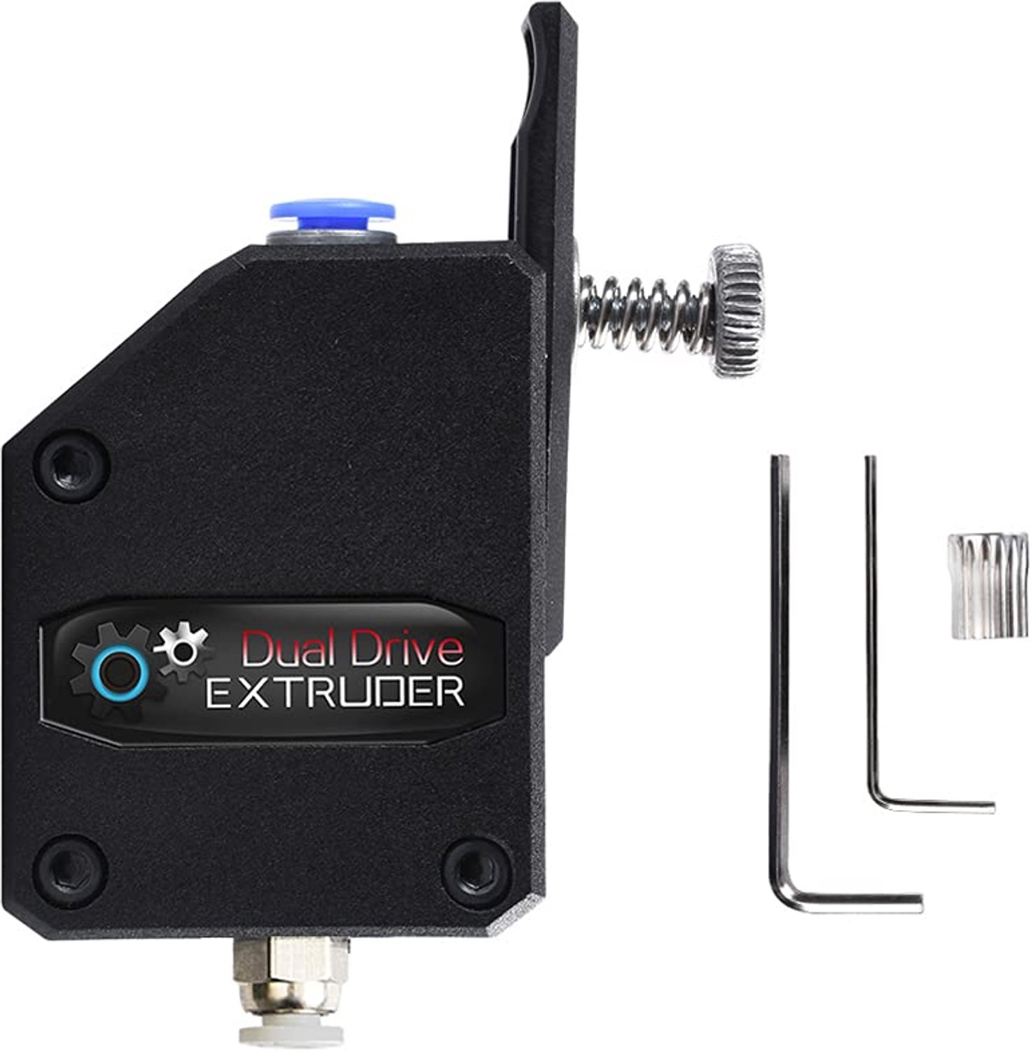 Dual Drive Bowden Extruder - Hoge prestaties - Verbeterde toevoer - Voor CR10, Ender 3 en meer - m-winkel