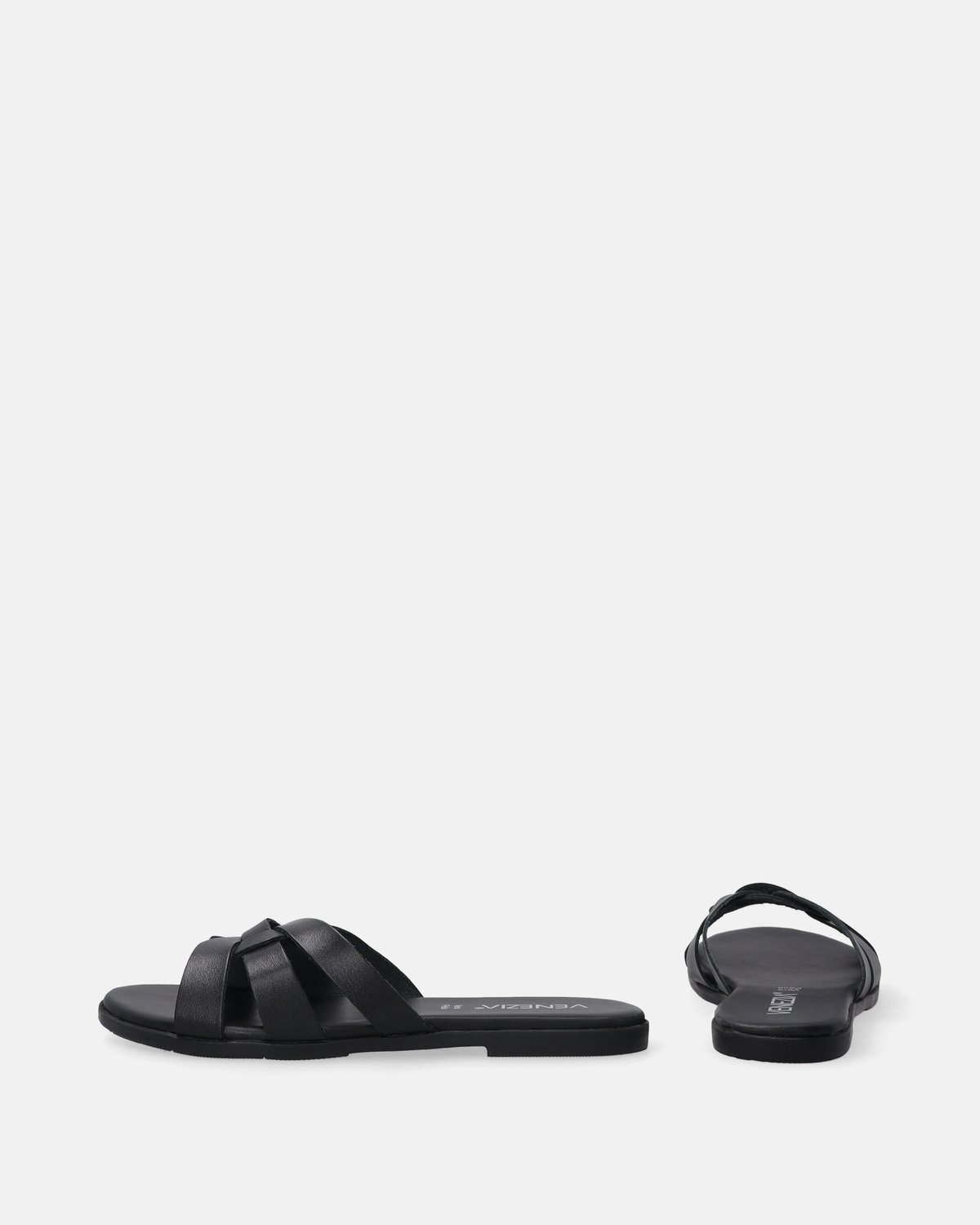 Klassieke Dames Slippers - Zwart - Maat 40
