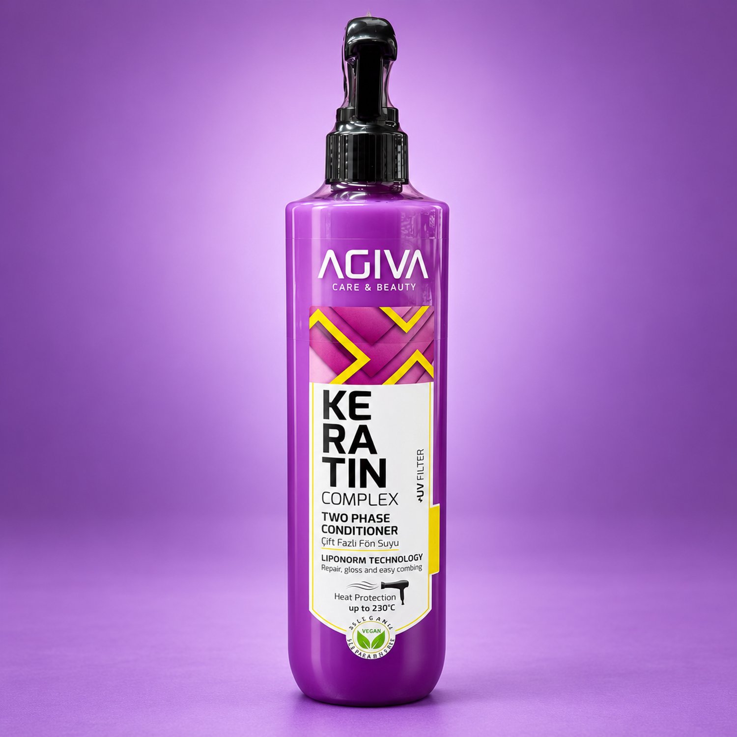 Agiva Care & Beauty - Keratin Complex - Two Phase Conditioner - 400 ml