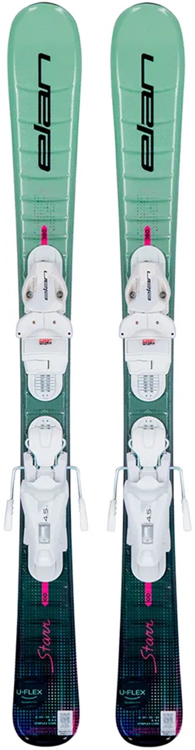 Elan Starr Shift+el 7.5 Gw Ca Junior Alpin Skispakket 130 cm Kinderen Wit