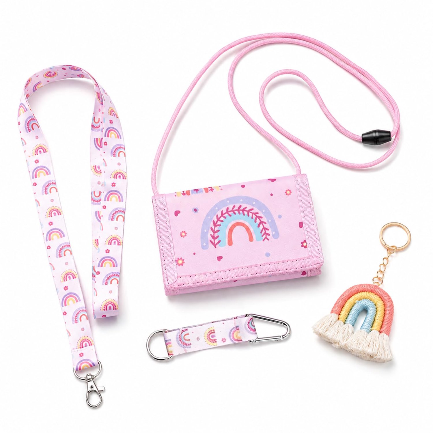 Borstzak 12.5x8cm - regenboog - modern design - ideaal voor kleine spullen - ServiceTopper