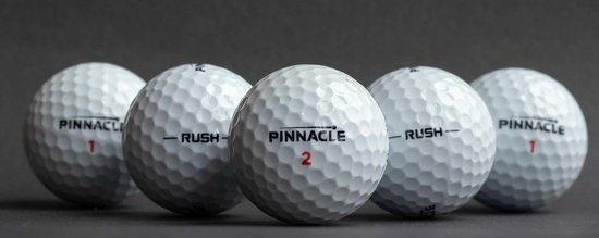 Pinnacle Rush - Lakeballs - 25 gebruikte golfballen - wit — afbeelding 3