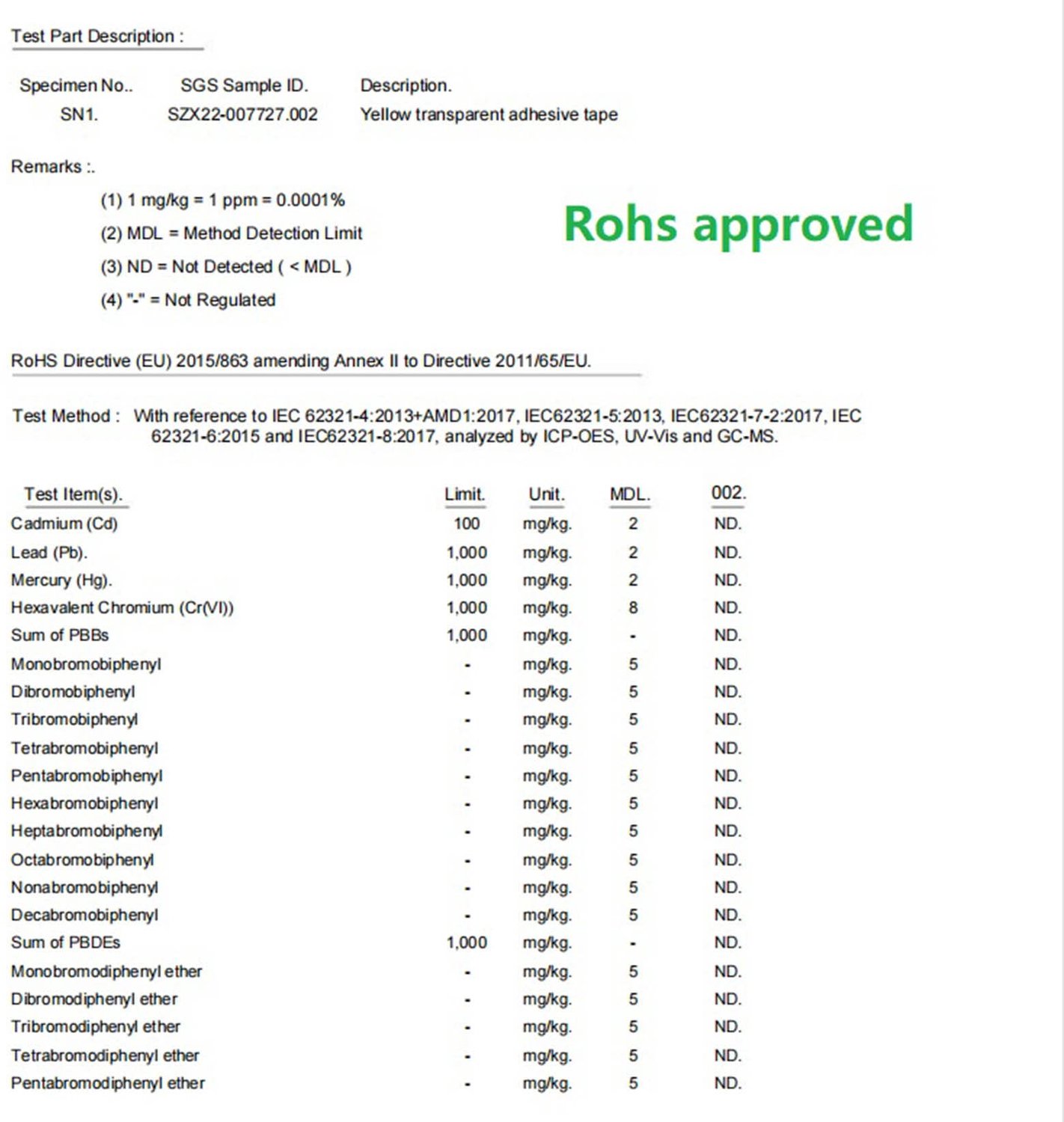 Thermotape 13 mm x 33 m - Polyimide - Hoge temperatuur - Geschikt voor folietransfers - ServiceTopper